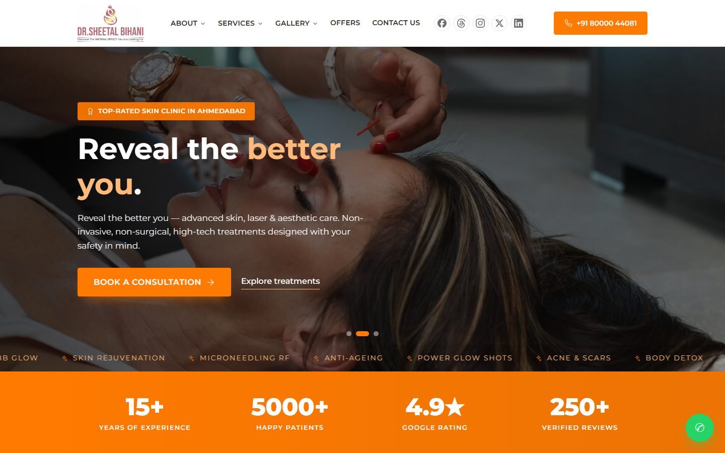 Dr. Sheetal Bihani — live site